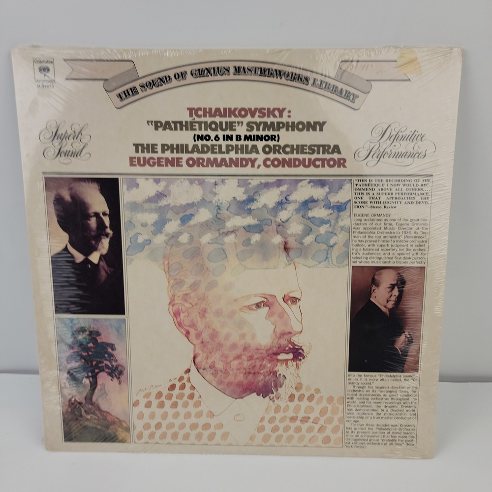 Tchaikovsky Pathetique Symphony No 6 Eugene Ormandy Philadelphia Orchestra Vinyl